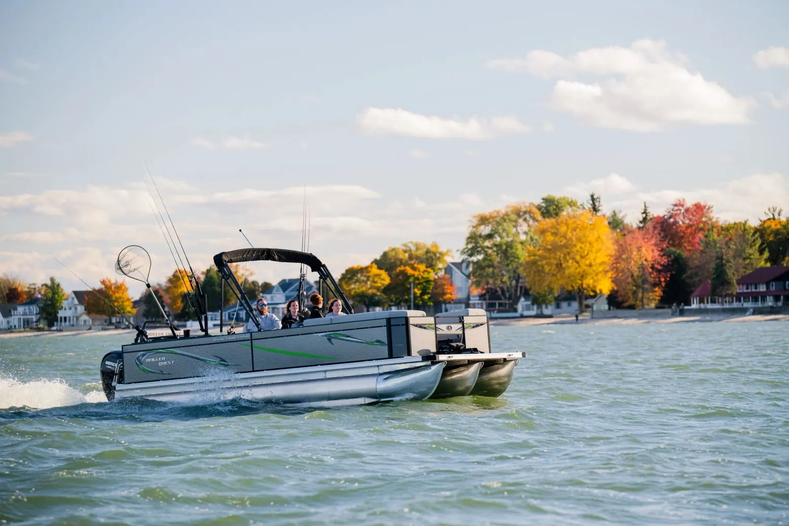 Angler Quest Pro Family Fish on the water
